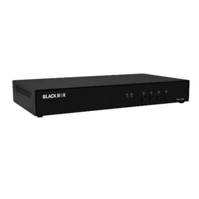 Black Box KVS4-1004V Secure KVM Switch, 4-Port, Single Monitor DisplayPort